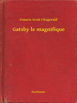 cover image of Gatsby le magnifique